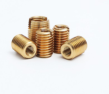 302 type self tapping insert brass